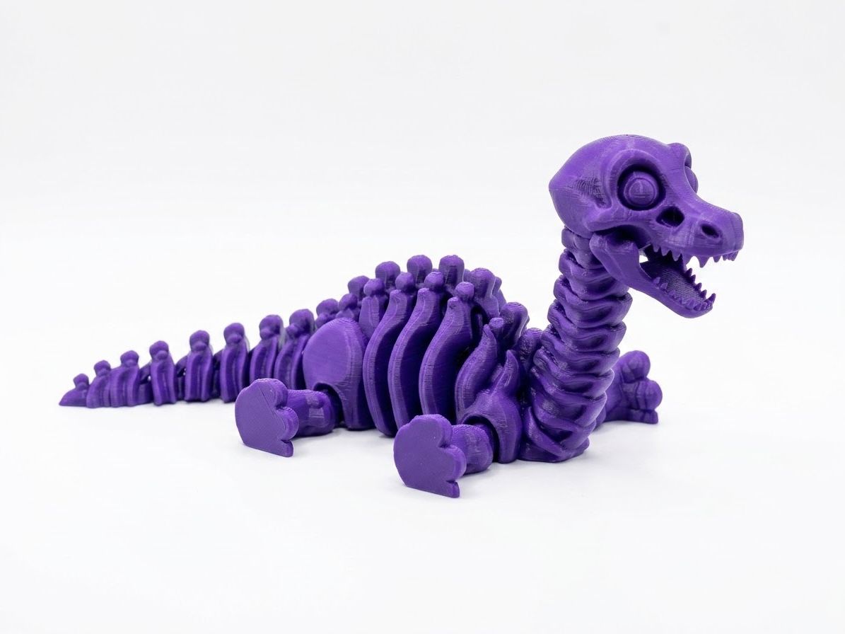 Esqueleto de Diplodoco - Modelo de Dinossauro Decorativo Colecionável