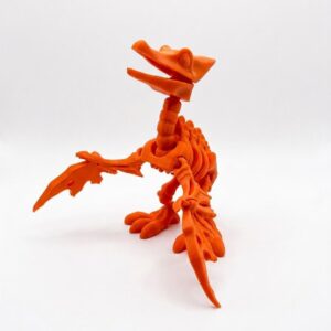 Esqueleto de Pterodátilo 3D Decorativo Modelo Dinossauro Fóssil